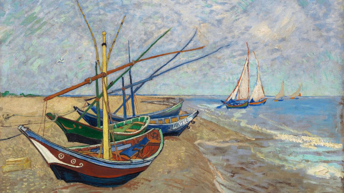 Fishing Boats on the Ocean Art